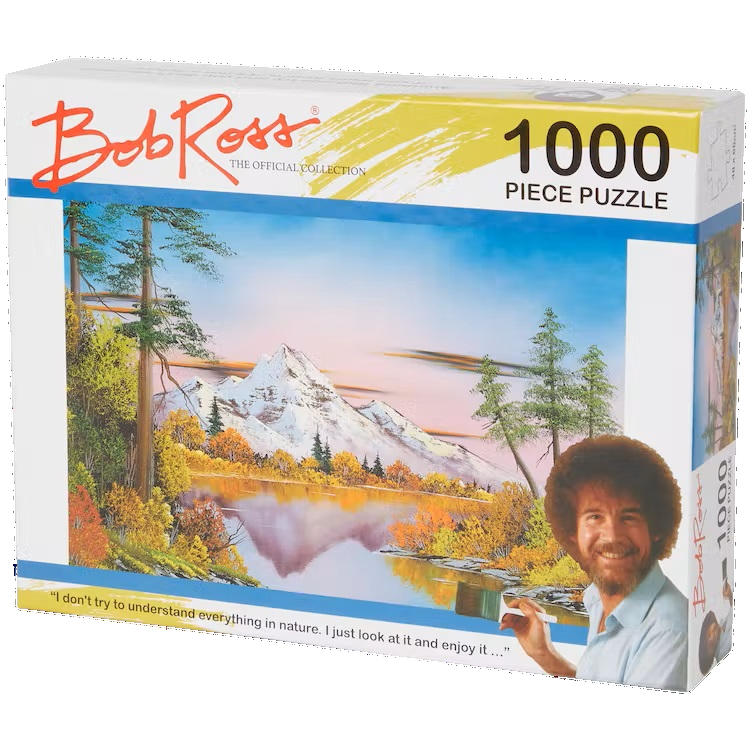Bob Ross puzzle 1000 - Reflections